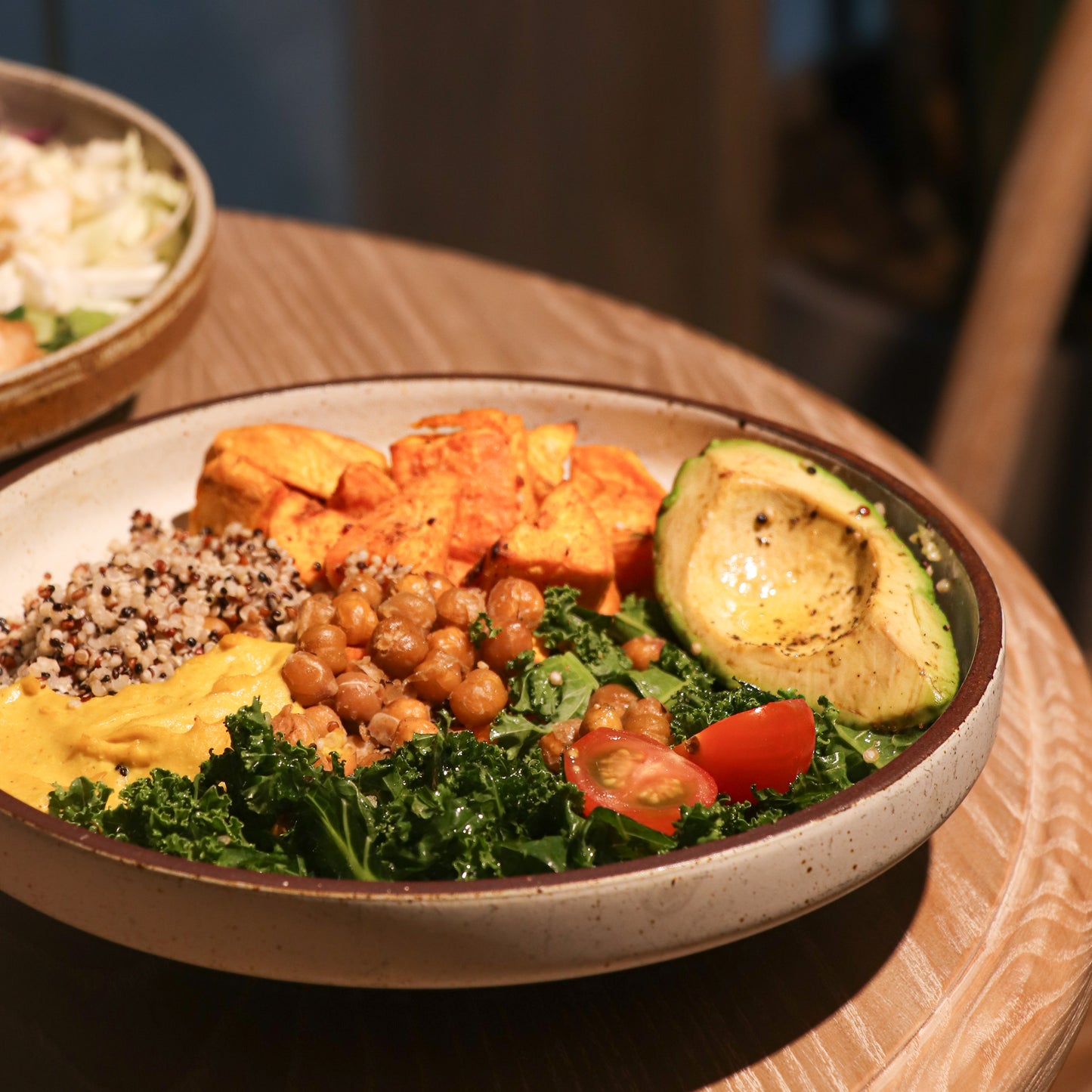 Sweet Potato Chickpea Buddha Bowl