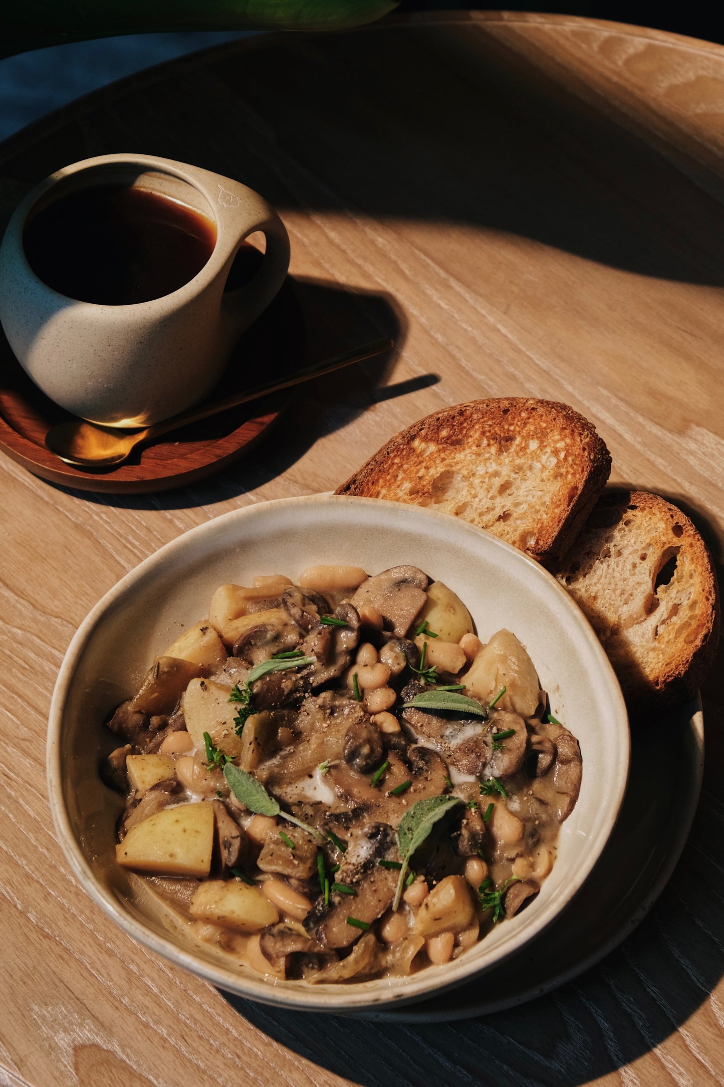 Mushroom & White Bean Stew