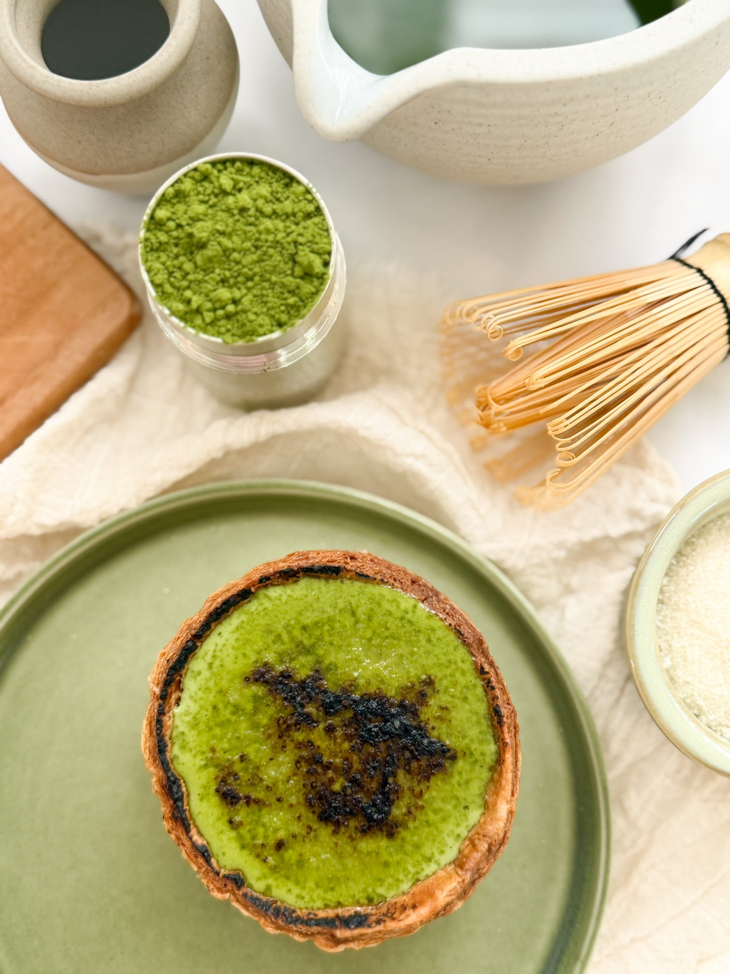 MAYA x Via Tokyo Matcha Lava Tart