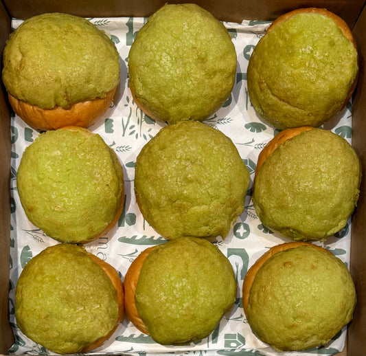 Pandan Pineapple Bun (9 pcs)